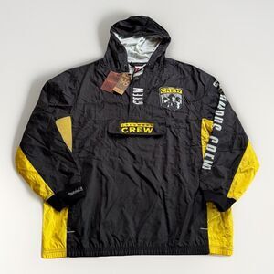 Columbus Crew SC Throwback Logo 1/2 Zip Anorak Windbreaker Mens XL Mitchell Ness